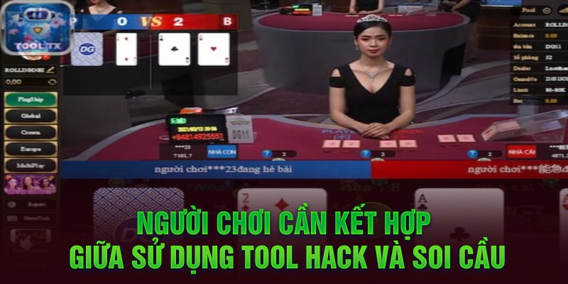 Người chơi cần kết hợp giữa sử dụng tool hack và soi cầu