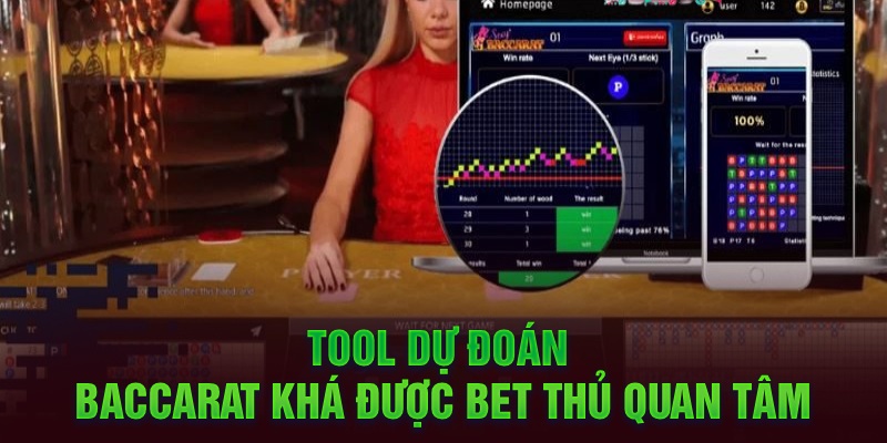 Tool dự đoán Baccarat khá được bet thủ quan tâm